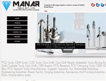 Tablet Screenshot of manartools.com